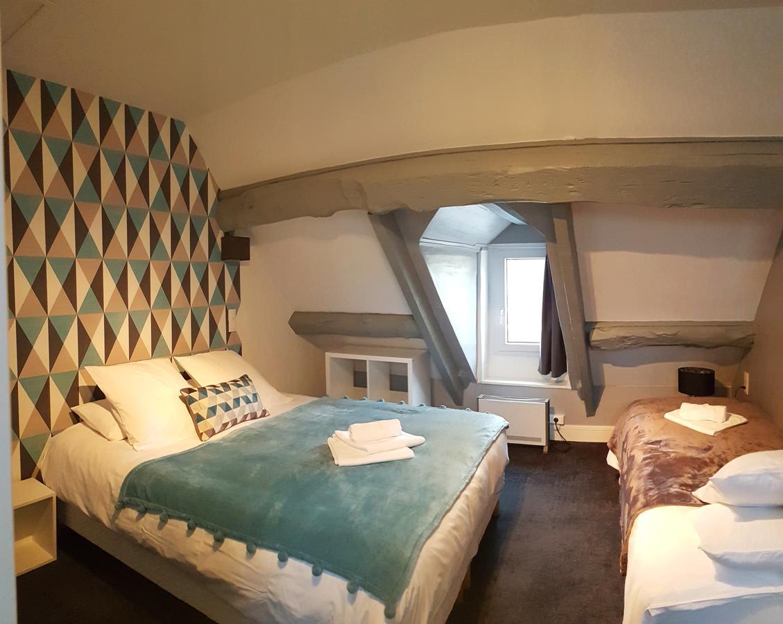 Le Declic Hotel Bayeux Bagian luar foto